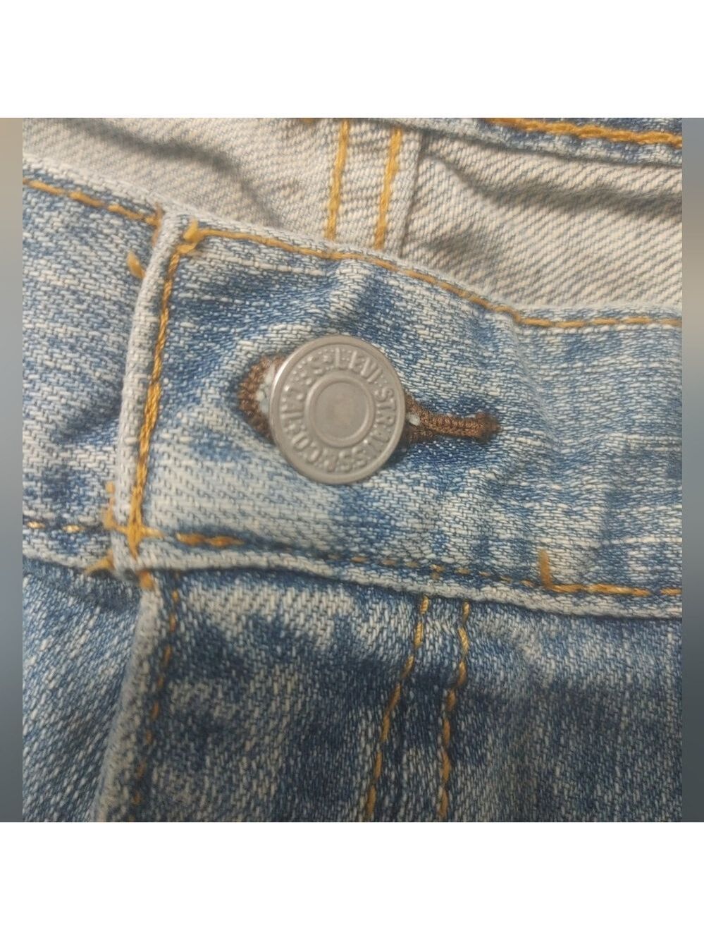 Classic Men's Levi's 527 Bootcut Jeans Waist 36 X 34 Length Light Blue - Picture 8 of 10